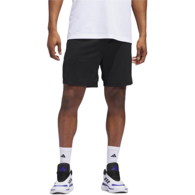 Adidas Bos Shorts Solid Color Loose Comfortable Soft Casual Shorts Men Shorts Black IY3777