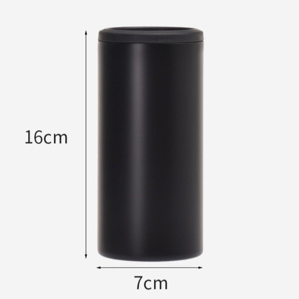 12Oz Cola Beer Can Insulated Lids 304 Stainless Steel Vacuum Cup Portable Can Cooler  Cold Storage