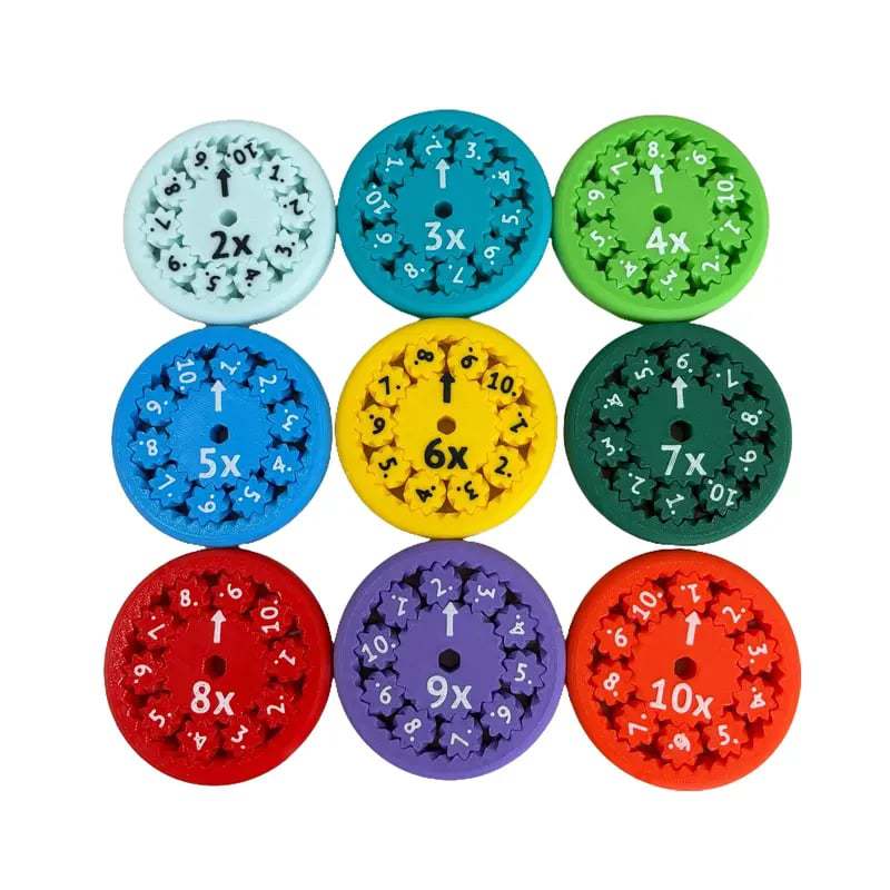 1set Math Fidget Spinner Matematica Fatti Fidget Giocattoli Bambini Fidget Spinner Gmae Math Fidget Spinner Matematica Fidget Giocattolo Gioco per Bambini