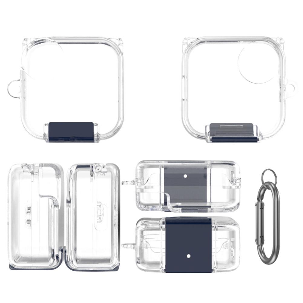 NEW Waterproof Transparent Compatible Case Cover For CMF Buds Pro 2/Buds 2 Plus Earphones TPU Prtoective Cover with Switch&Stand