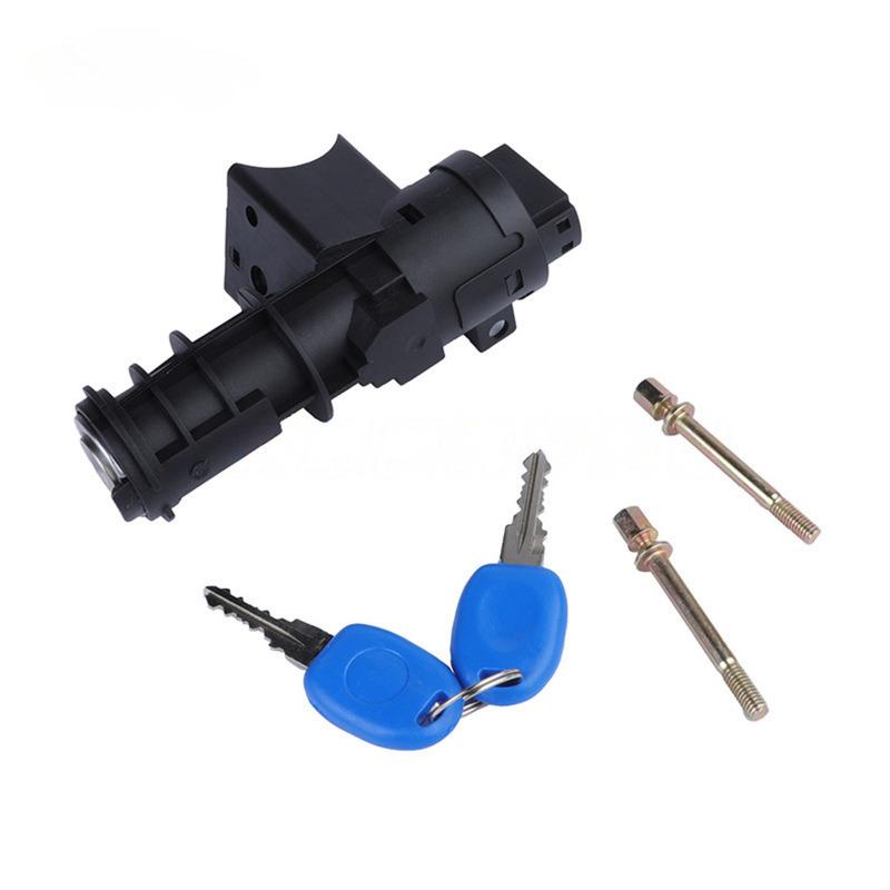 Auto-Zündschlosszylinder und Zündschlossschlüssel für Fiat für Doblo 2001-2010 LKW Auto Werkzeug Automobile Innenteile