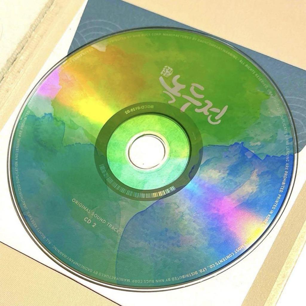 [USED] Korean Drama "The Tale of Nokdu" OST (2-Disc Set) with Trading Cards