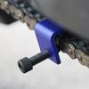 Blue/Black Motorcycle Chain Alignment Tool Quick Accurate Alignment Tool for Motor Scooter Sprocket Sport Dirt Bike ATV Repair