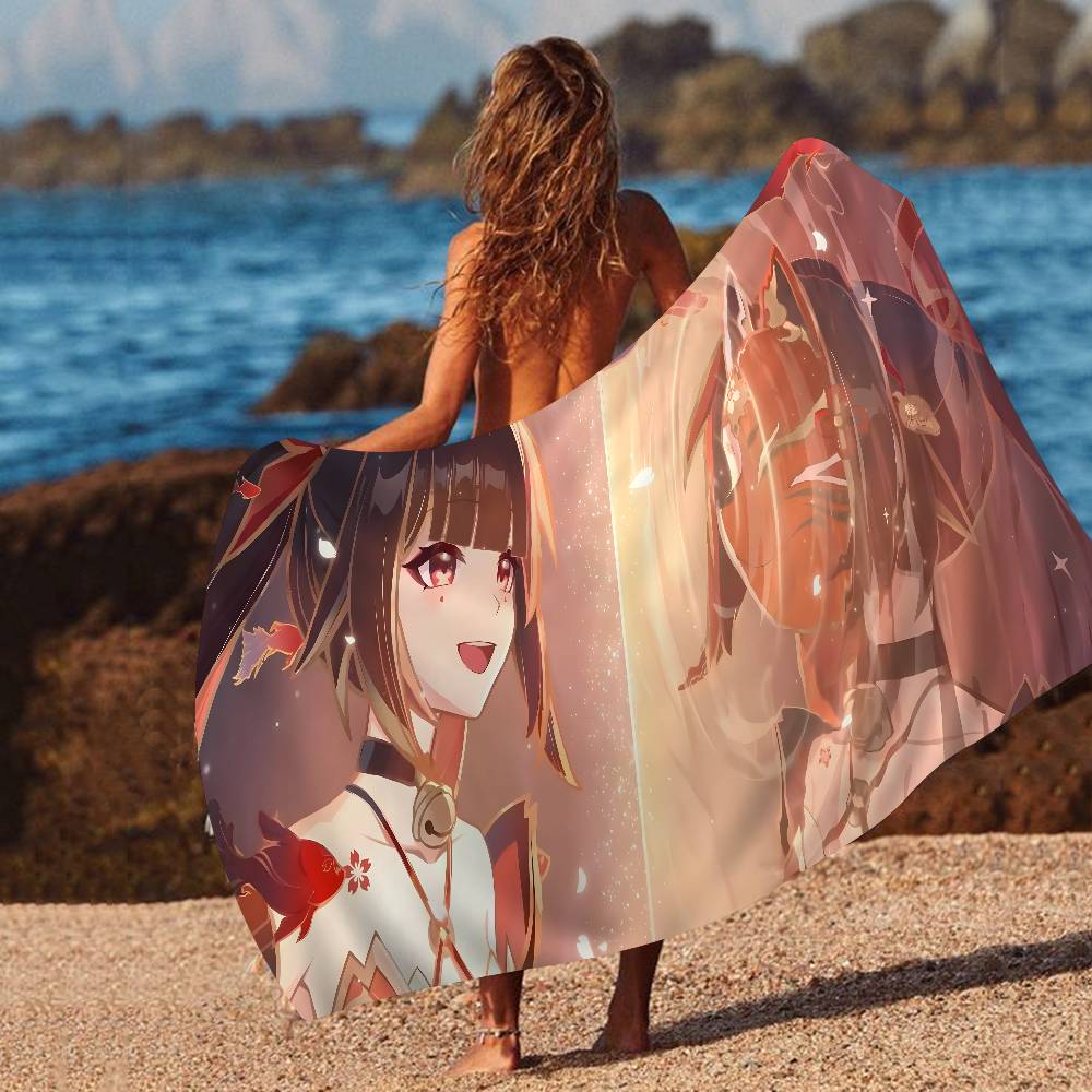 S-Sparkle Elegant-Fantasy Microfiber Printed Beach Towel Mountain Climbing Yoga Beach Swimming Running Absorbent Soft Towel