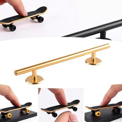 Fingerboard Rail Aluminum Alloy Educational Toy Professional Finger Skateboard