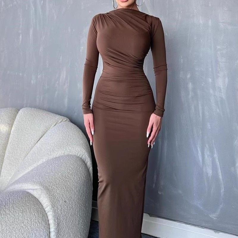 2026 Spring Women's Sexy Long Sleeve Dress
