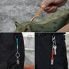 Paracord Schlüsselanhänger Schwerlast Paracord Lanyard Band Ausweishalter, Schnallenverschluss Clip Seilhaken 3 Schlüsselringe für Outdoor-Survival