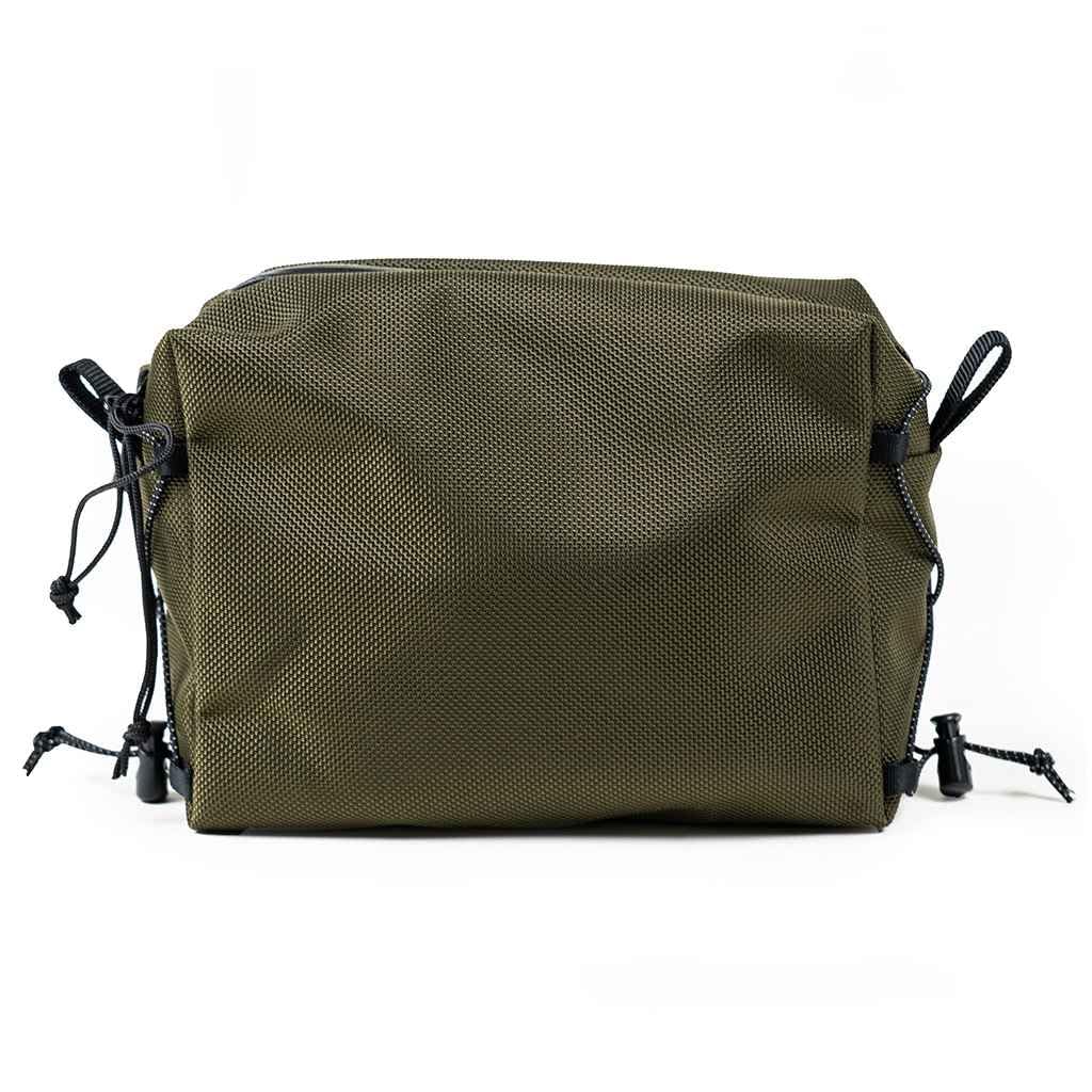 FAIRWEATHER Ballistic/Oliven Hoftesekk, Ballistisk Nylon, Oliven, Midjeveske, Sykkeltur
