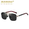 aoron Metal Frame Photochromic Polarized Sunglasses for Men Women Sport Driving Fishing Glasses