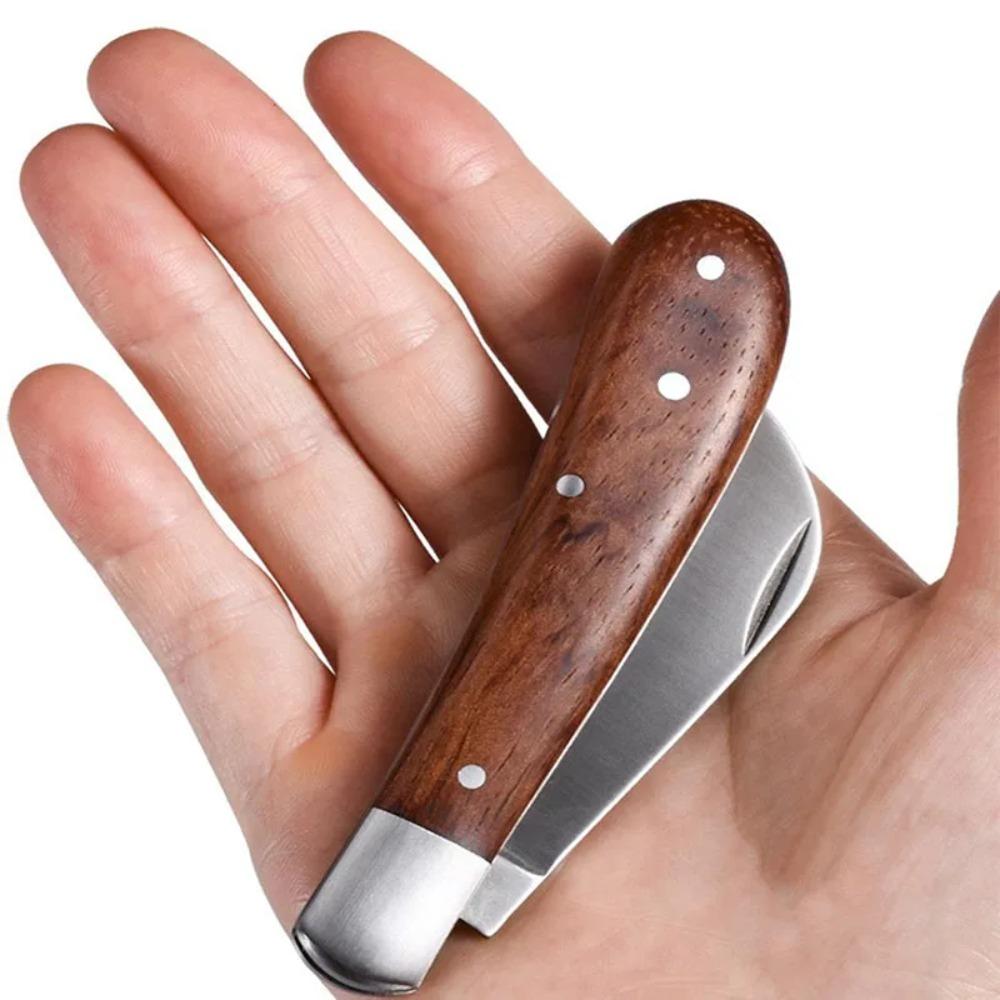 Professional Gardening Pruning Knife Sharp Single Open Knife Foldable Grafting Cutter Seedling