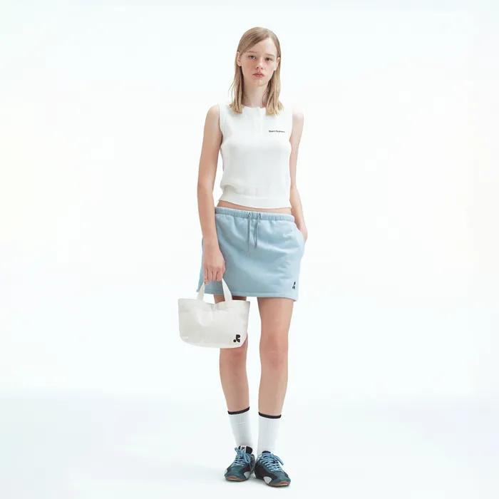 COTTON MINI TOTE BAG (IVORY)