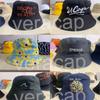 HB0001 Multi Color Soild Custom Logo Print Letters Embroidered Bucket Hat Full Customization Plain Blank Bucket Hats