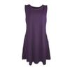 Women's 2025 Summer Casual Sundress Beach Vacation Sleeveless Tank Crewneck Mini Dresses