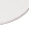 Table Top White Ø80x2.5 cm Solid Pine Wood