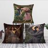 Painter J-John W-WilliamS Waterhouse Cushion Cover For Pillow Printing Sofa Decoration Home Car Room Office Nordic Simplicity