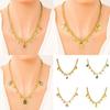 Elegant Country Fruit Charm Necklace Colorful Statement Neckchain Handmade Jewelry for Everyday and Special Occasions