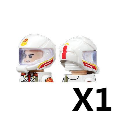 Armed Police Figures Military Building Blocks RacingTtraffic Police SWAT Escort Motorcycle Helmet Bricks MOC Toys For Kids J056