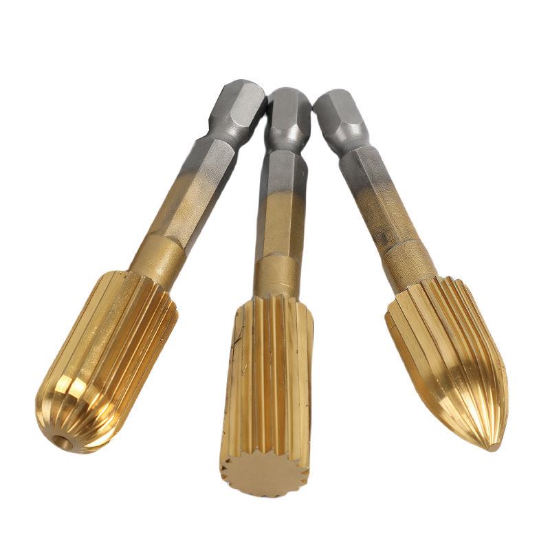 6.3mm Hex Shank HSS Rotary File for Electric Drill & Woodworking