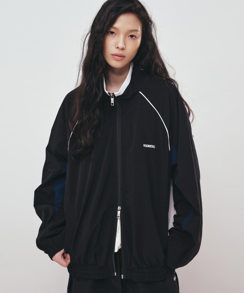 Nick&Nicole Piping Tracksuit Jacket_Black