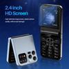 2.4" Foldable Mobile Phone Auto FM Radio Call Record Speed Dial Magic Voice Dual SIM GSM Unlocked Foldable Cellphones Backup Phone