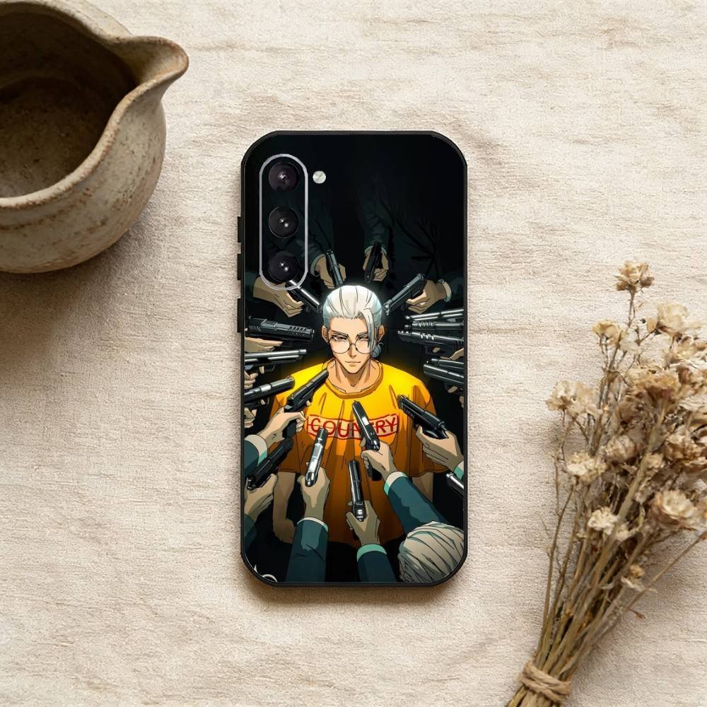 Sakamoto Anime DAY Phone Case For Samsung Galaxy A73,A72,A71,A70,A52,A51 Others Soft Black Cover