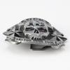 MYMC Skull Skeleton Belt Buckle DIY Waistband Accessories Western Cowboy Style Smooth Belt Metal Buckle Only Punk Rock Style