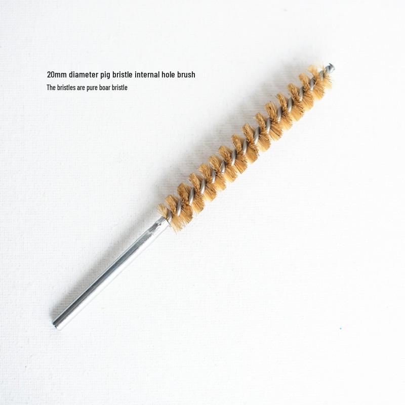 Abrasive Wire Tube & Pipe Brush - Steel Bristle for Deburring & Polishing