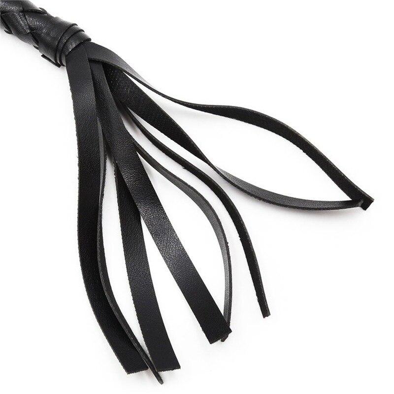 BDSM Leather Whip Adult Products Games Toys for Couples  Slave Training Torture Bondage Restraints Harness Fetish Abdl