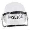 Childrens Costume Helmet, Cop Motorcycle Hat & Visor Child Fancy Dress Pretend Role Play