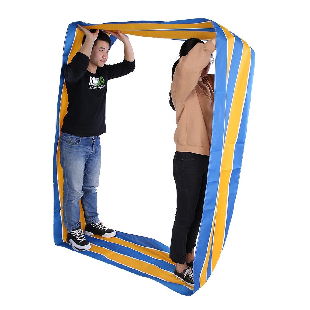 Teamwork Games Group Learning Activity Fun Playing Run Mat Kids Adults Field Day