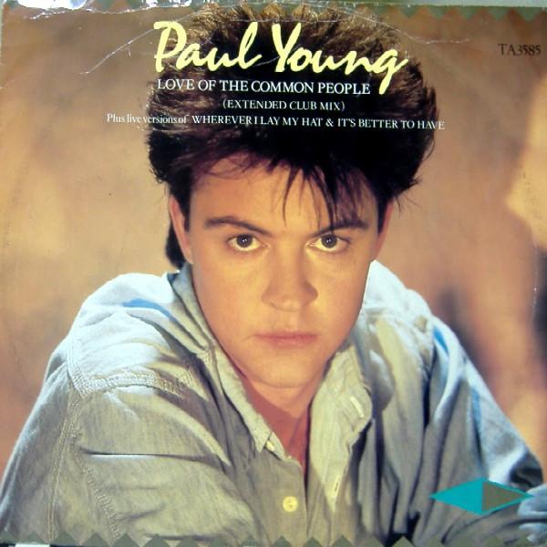 

12-дюймовая пластинка PAUL YOUNG - Love Of The Common People (Расширенный TA3585 CBS 1983 UK Рок Б/У