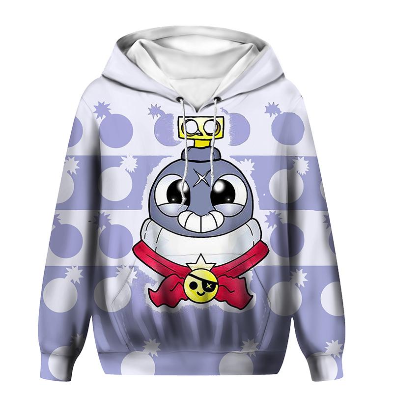 star sleeve sweatshirt