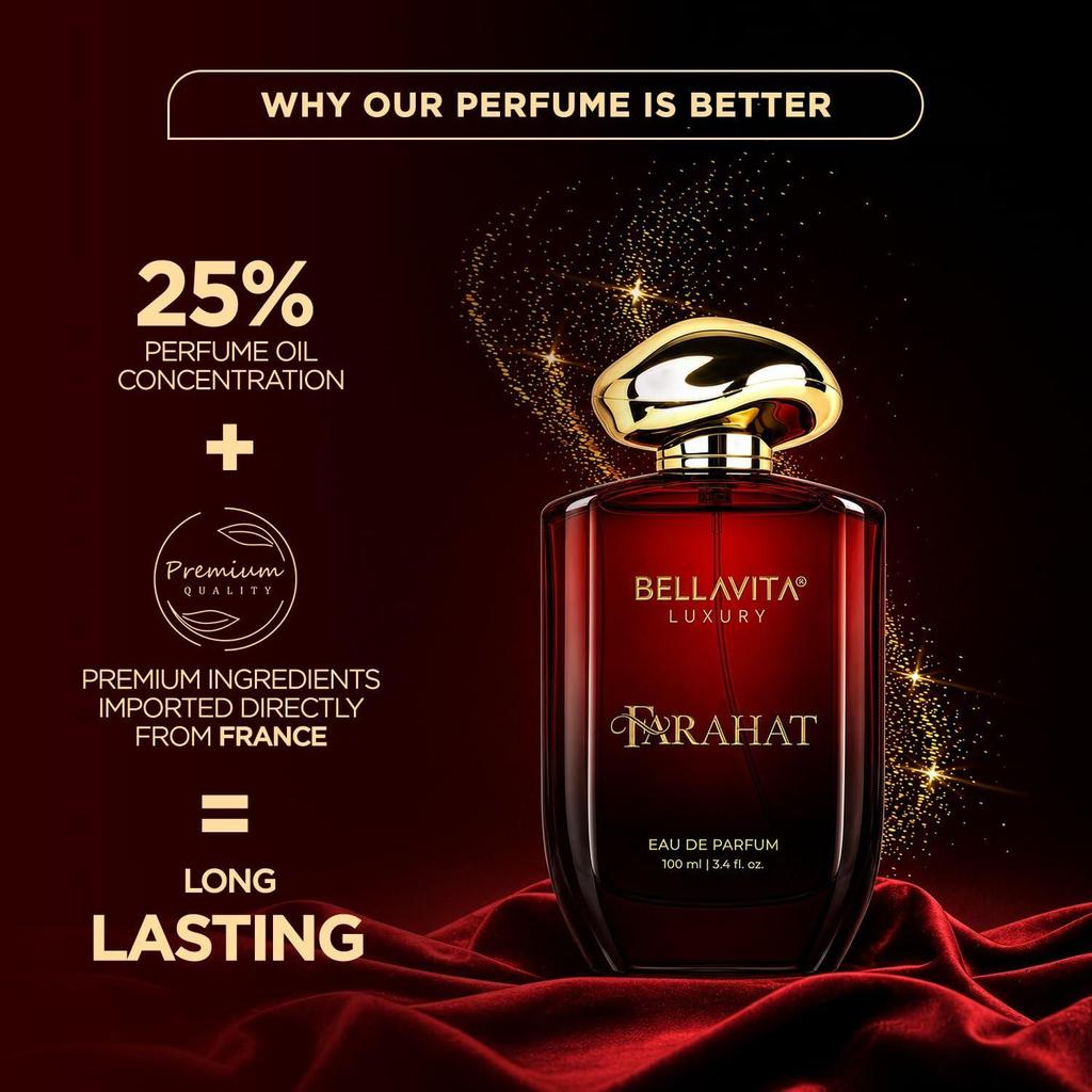 BELLAVITA FARAHAT | Dubai Crafted | Perfume For Man | 100ml |