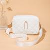 New Camera Bag Diamond Single Shoulder Oblique Span Fashionable Versatile Simple Bag Women