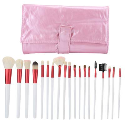 20 Stück Make-up Pinsel Set Foundation Rouge Puder Concealer Lidschatten Kosmetikpinsel