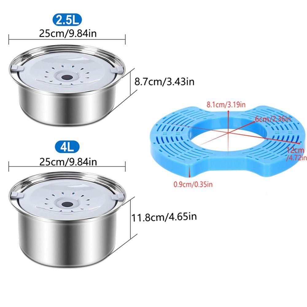 Filter Element Pet Floating Bowl Large-capacity Water Dispenser Upgraded Slow Drinking Feeder  Cat