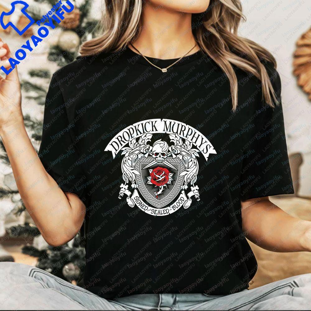 DROPKICK MURPHYS Bestselling Trendy Streetwear Hiphop Adult Unisexs and WoUnisexs Allpurpose Crewneck Tshirt