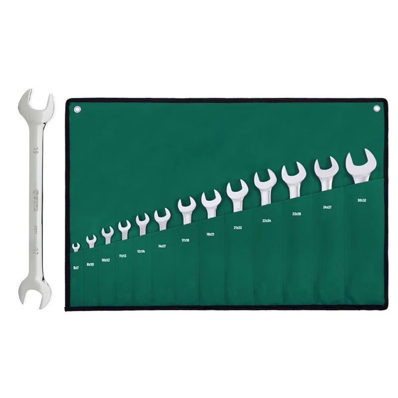 Shengda 11-Piece Double Box-End Wrench Set