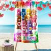 Name Custom CARE BEARS Print Beach Towel, Large Soft Quick Dry Towel for Beach Camping Swimming