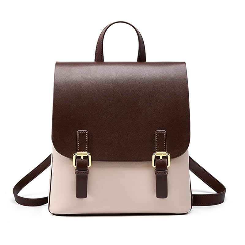 

[MFFOR] backpack backpack genuine leather ladies Square type large capacity compact lightweight cute casual simple Looks expensive Fashionable