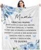 Grandma Gifts in Spanish Abuela Gifts Abuelita Blanket for Grandma Festival Birthday Gifts Regalos para Abuela/Abuelita throw