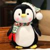 Cute Christmas Goose Plush Toy with Scarf & Hat - Soothing Doll Gift for Kids