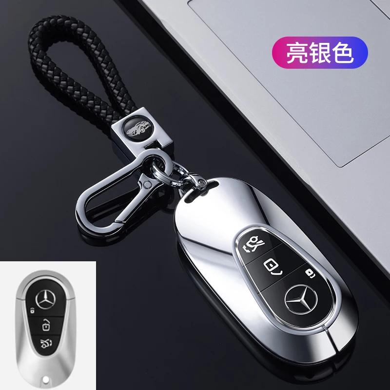 Car Remote Key Case Cover Fob For Mercedes Benz 2022 C S Class W206 W223 C260 C300 S400 S450 S500 Maybach Shell Protector qy1
