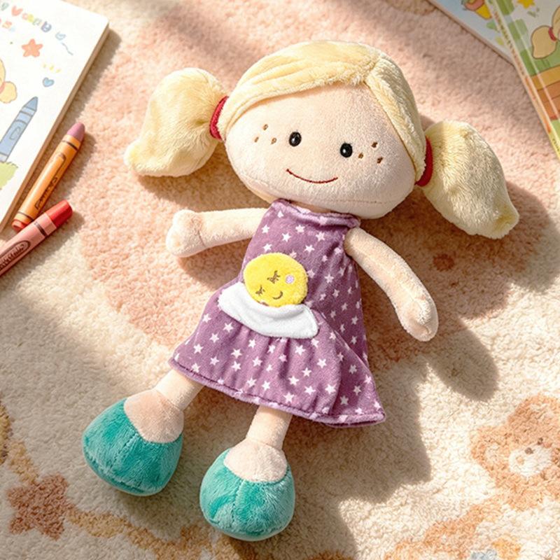 Schattige Prinsessenjurk Meisje Speelgoed Metgezel Pluche Professionele Kleding Pop Begeleidende Speelgoedjes Voor Meisjes Verjaardagscadeau Kerst Decoratie 28cm