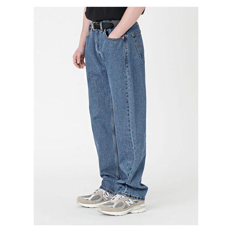 Levi's Jeans Men's Dark Indigo Moderate Straight Fit Pants 00505-4891
