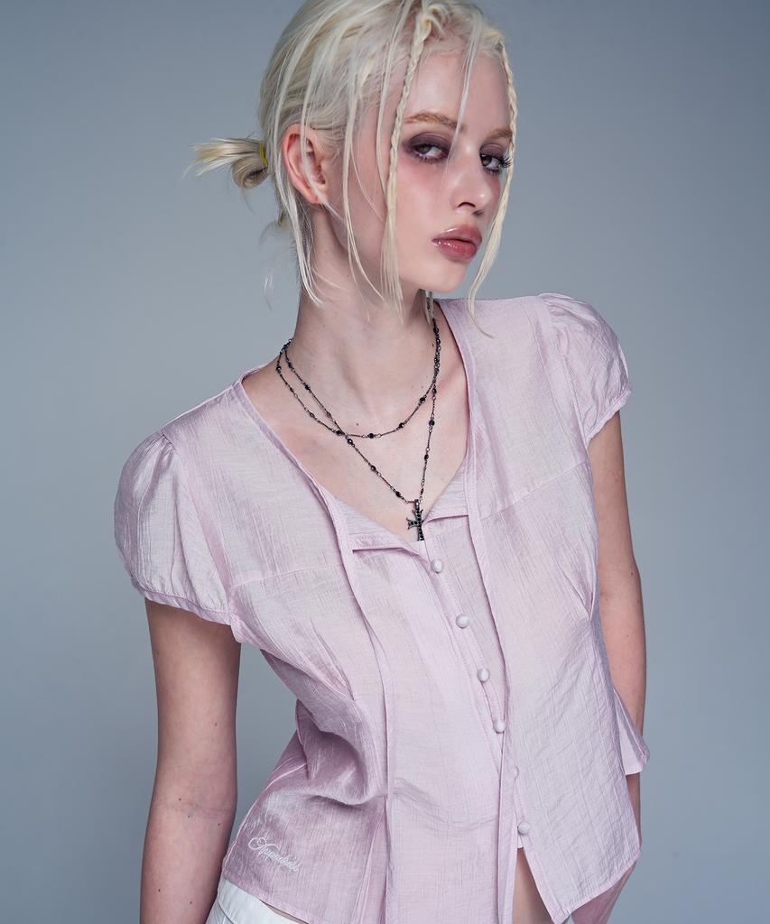 AVANDRESS Liora Tie Blouse4 Colors