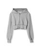 Avandress Rora Stitch Crop Hood Zip-Up - 3Col