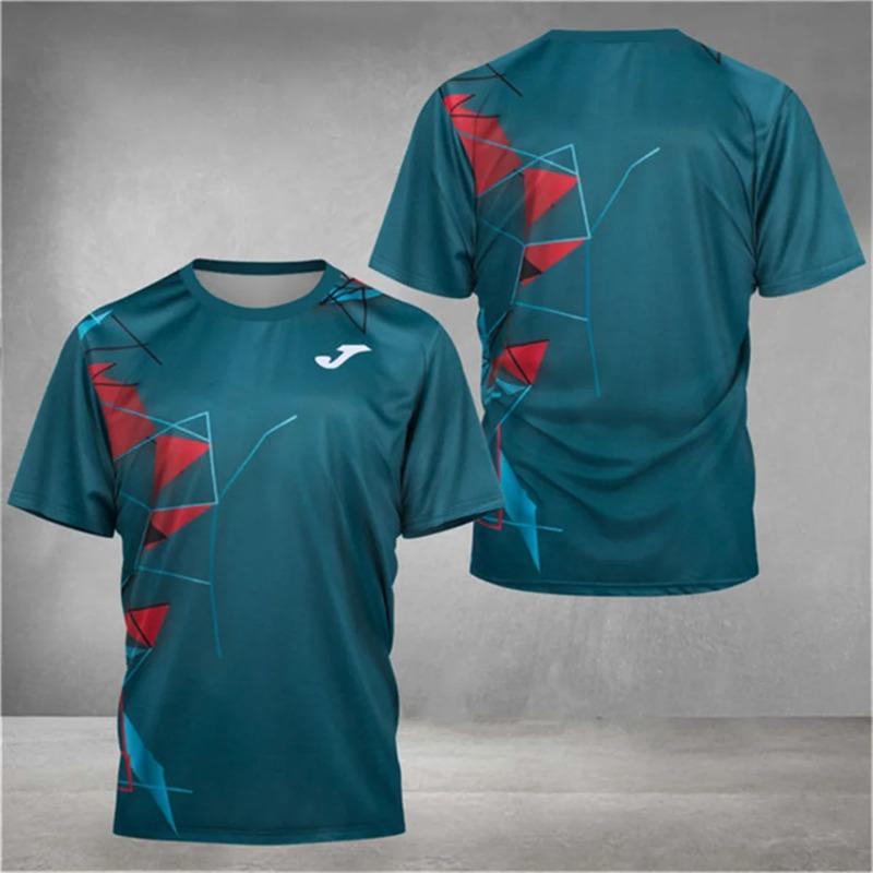 Men's Retro Flag Printed T-shirt 3D Skull Round Neck Short Sleeve Casual