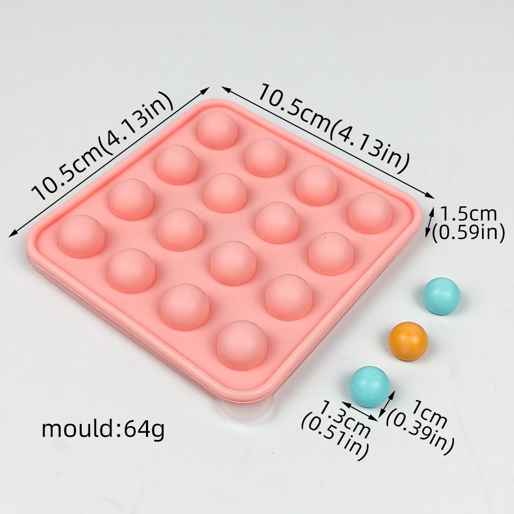 Porous Round Ice Cube & Cake Silicone Mold