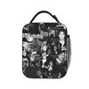The Vampire Diaries Resuable Movie Lunch Bag Damon Salvatore Office Lunch Box For Child Tote Food Bags Oxford Zipper Cooler Bag